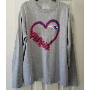Teespring NFL New England Patriots Women's Graphic T-Shirt long sleeve size xl